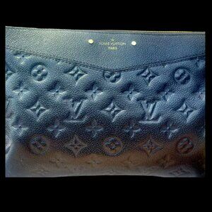 Authentic Louis Vuitton Empreinte Daily Pouch Bag